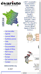 Mobile Screenshot of evariste.org